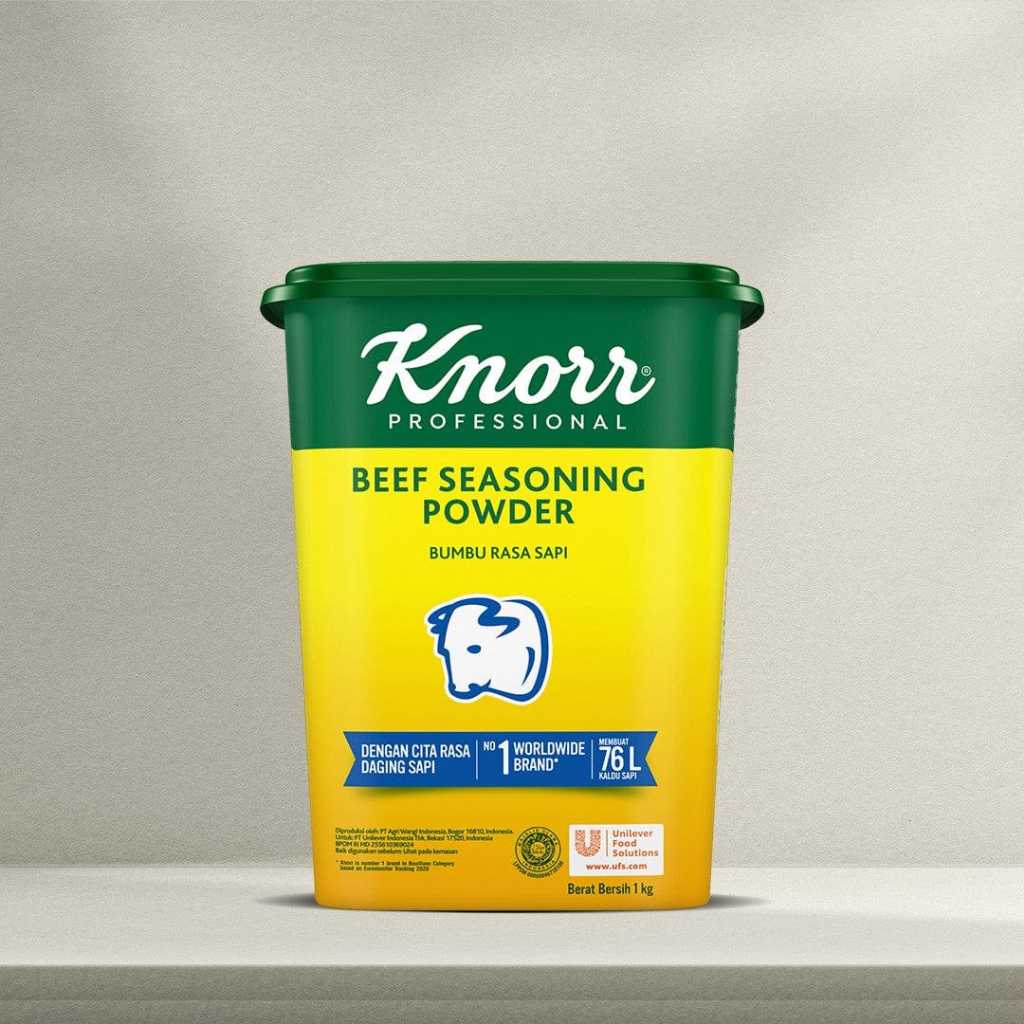 

Knorr Beef Seasoning Powder 1kg | Knorr Bumbu Ekstrak Daging Sapi 1Kg