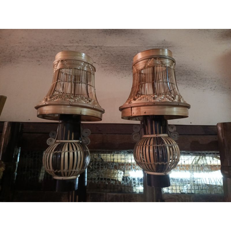 anyaman hiasan lampu