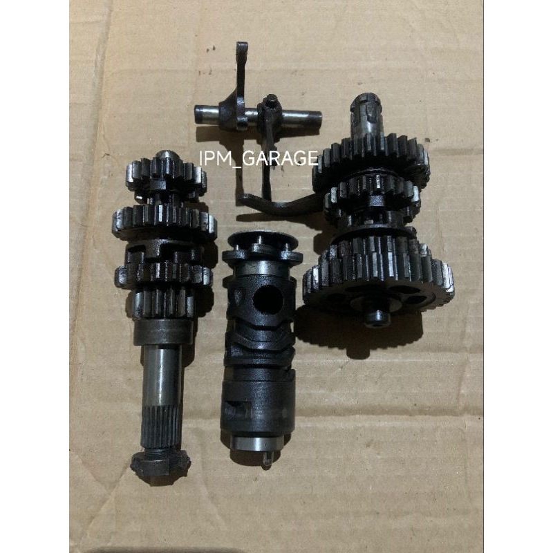 Gigi Gear Rasio Ratio Transmisi Honda Karisma Supra X 125 Kirana Fullset Original