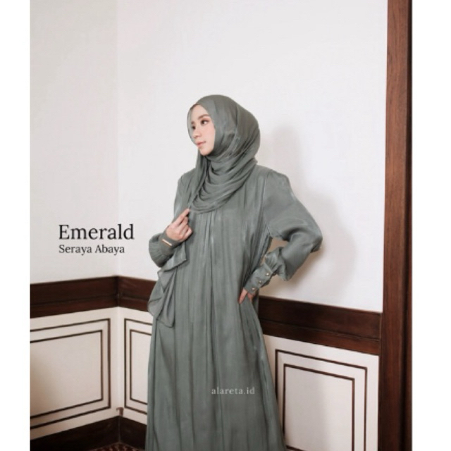 [Preloved] Seraya abaya set by Alareta.id