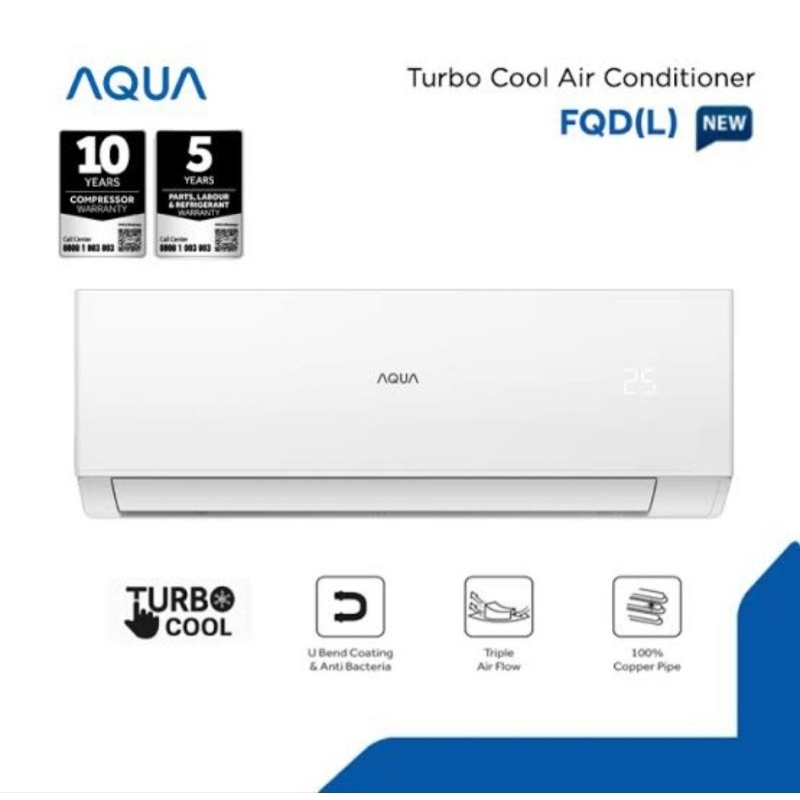 KHUSUS BOGOR AC AQUA 1/2 PK AQA KCR5 FQDL