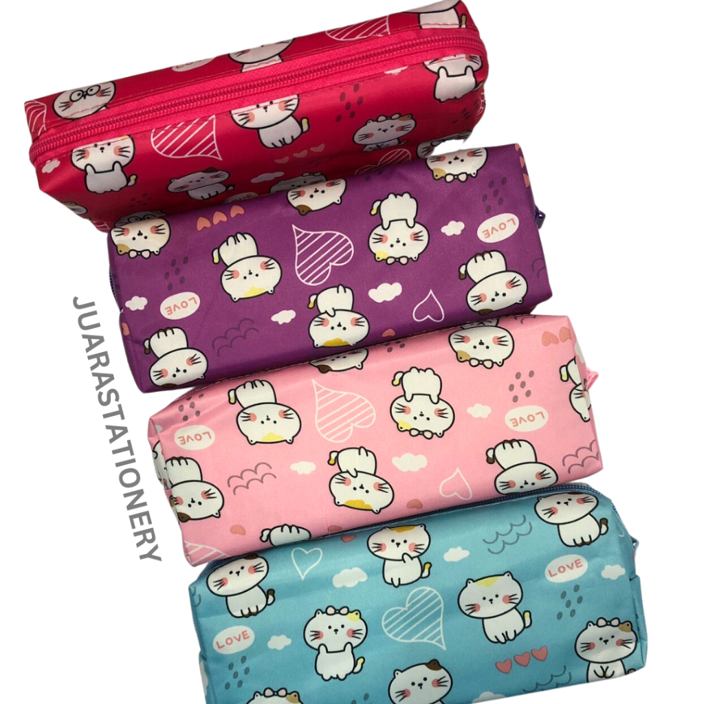 

Tempat Pensil / Kotak Pensil / Pencil Case Resleting H-831 - (2089) Motif Karakter Lucu Unik / Tepak Pensil Sleting Seleting