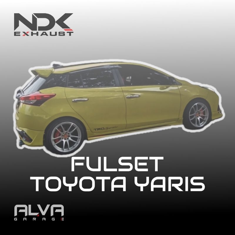 Knalpot Mobil Yaris Fulset NDK Exhaust