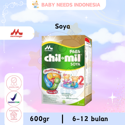 MORINAGA Gold Chil Mil Soya 600gr - Susu Pertumbuhan Bayi