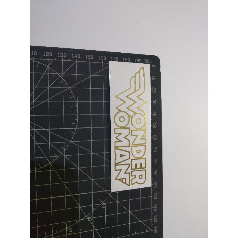 

cutting stiker wonder woman