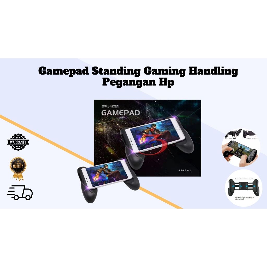 Gamepad Joystick Grip Extended / Handle Game Controller All Smartphone