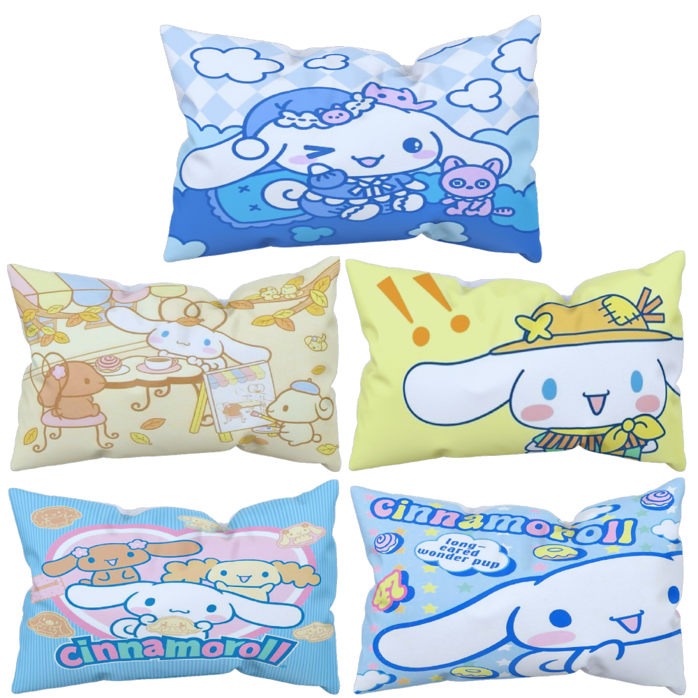 Sarung Bantal Tidur Anak (Sarung) Motif Kartun Ukuran 45x35 cm Motif Cinnamoroll by.Shafiyyah sarban