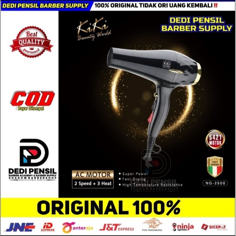 WMARK HAIR DRYER KIKI NG-2500 2 SPEED + 3 HEAT PREMIUM HAIR DRYER BERDAYA TINGGI