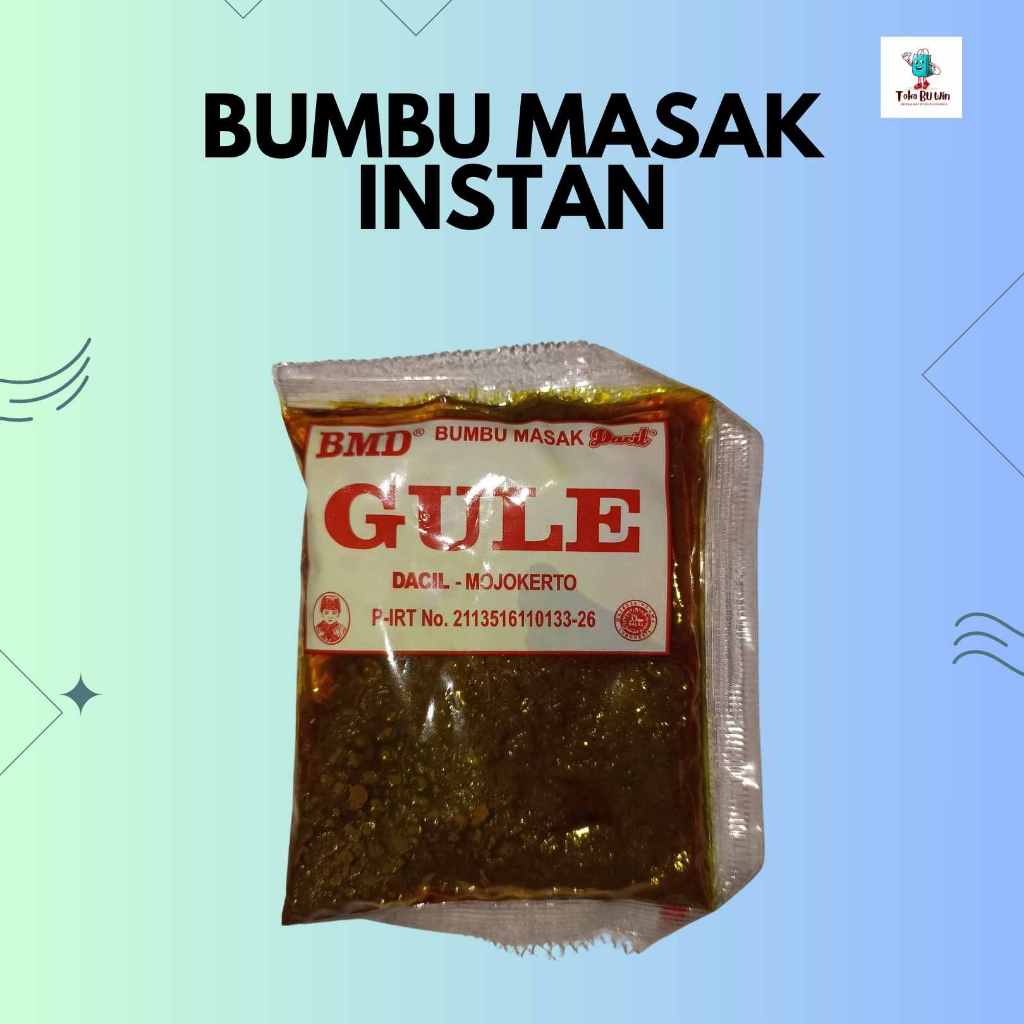 

BUMBU MASAK GULAI INSTAN BMD CEPAT SAJI SERBAGUNA DAPUR PALING ENAK TERLARIS PALING MURAH GROSIR