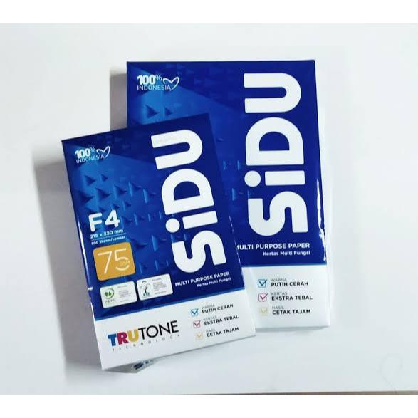 

Kertas Hvs Sidu F4 75 gsm / Sinar Dunia HVS F4 75gsm / Kertas Fotocopy / Kertas print