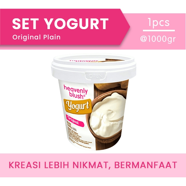 

Heavenly Blush Set Yoghurt Original 1 Liter (1 x 1L)