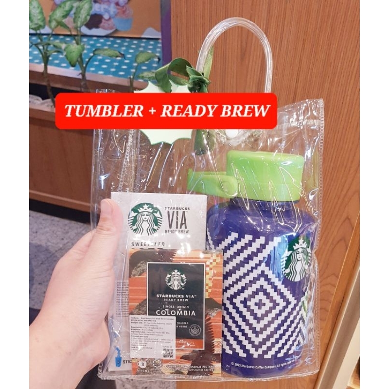 starbucks ready brew starbucks botol tumbler set starbucks kopi ready brew set tumbler starbucks
