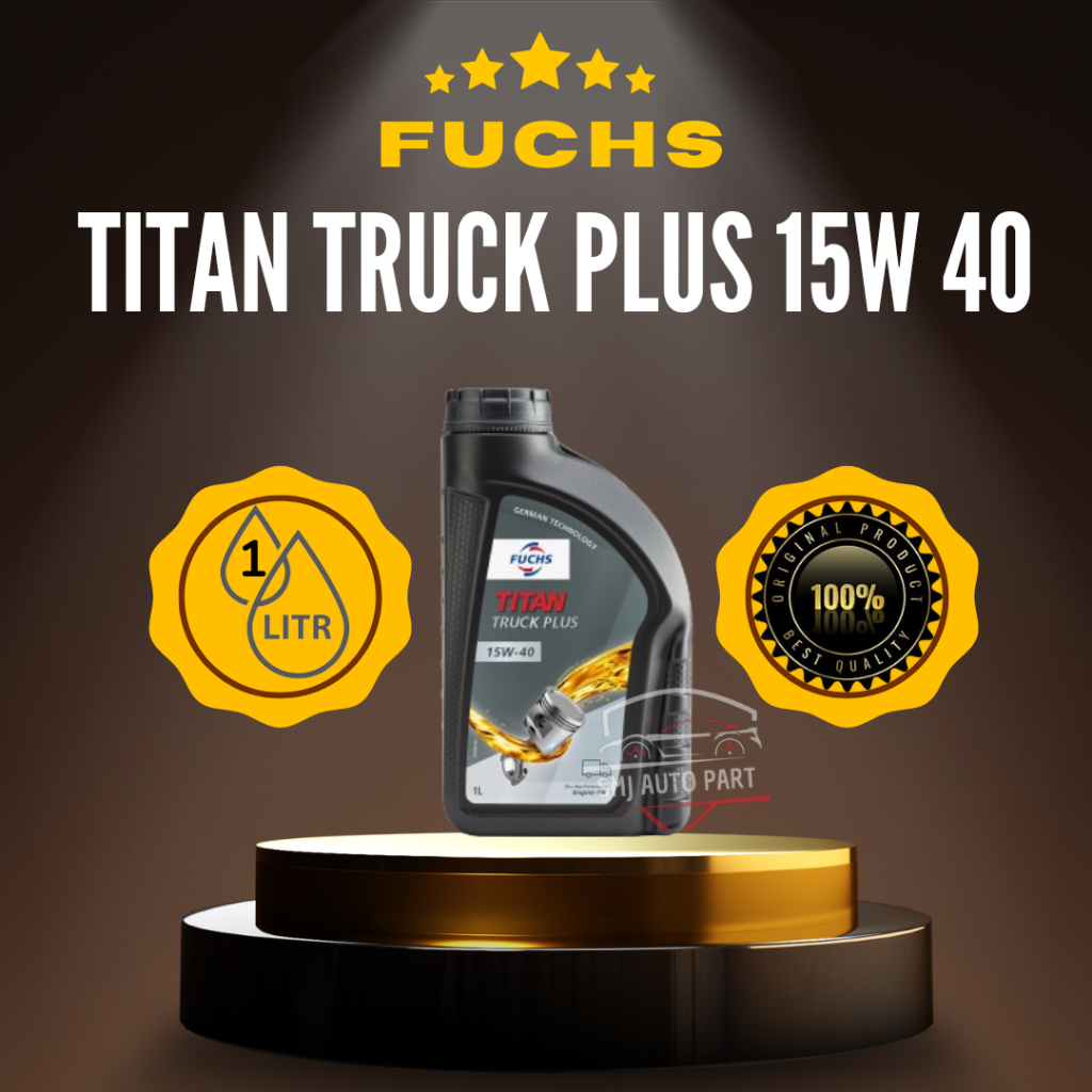 FUCHS TITAN TRUCK PLUS 15W-40 ENGINE OLI MINERAL 1L