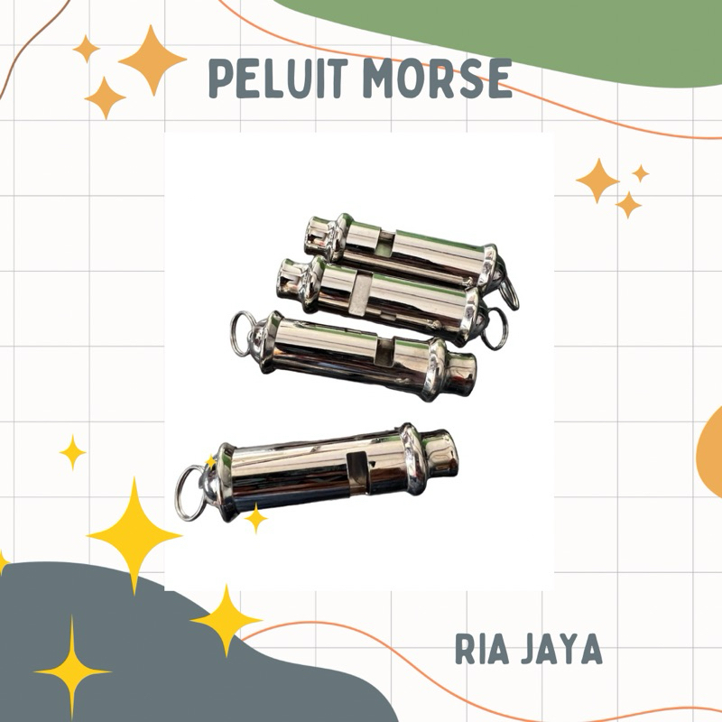 Peluit Morse Pluit Besi Peluit Pramuka Penggalang