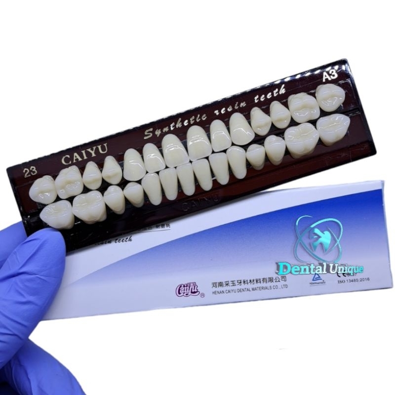 Gigi Palsu Caiyu Ful set Atas Bawah