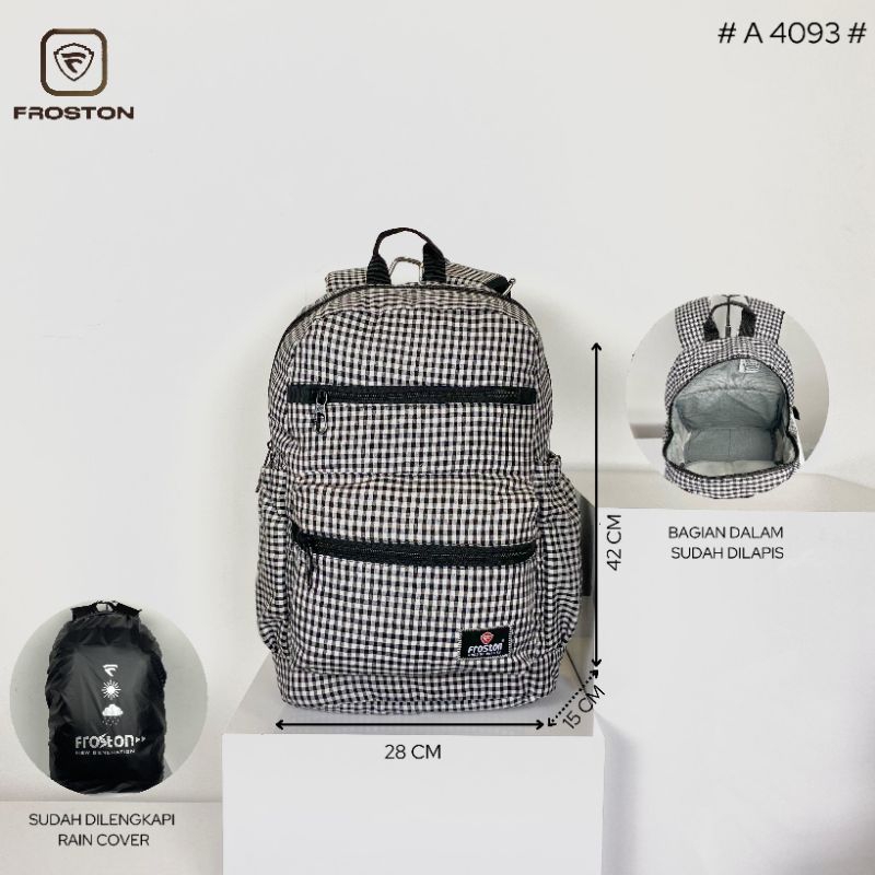 TAS RANSEL SEKOLAH BACKPACK PREMIUM FROSTON A 4093