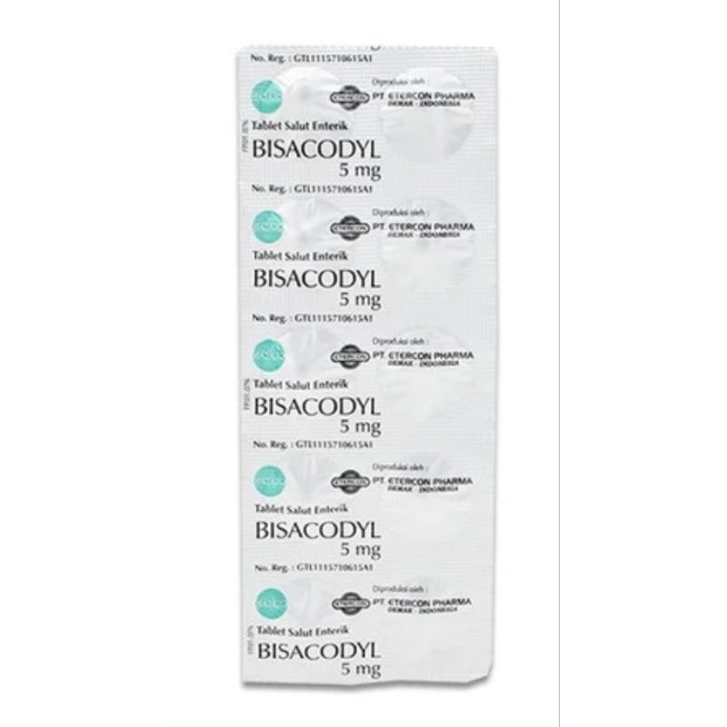 Bisacodyl strip 10's