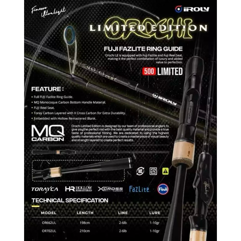 JORAN SPINNING IROLY OROCHI LIMITED EDITION