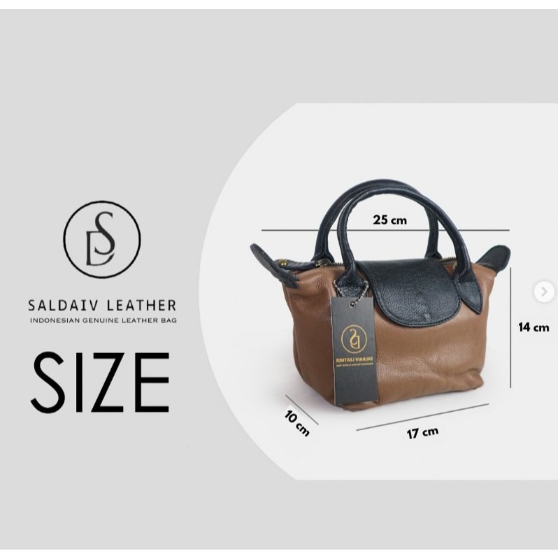 [Size Mini] Tas Kulit Asli LC Gheeta SDL315