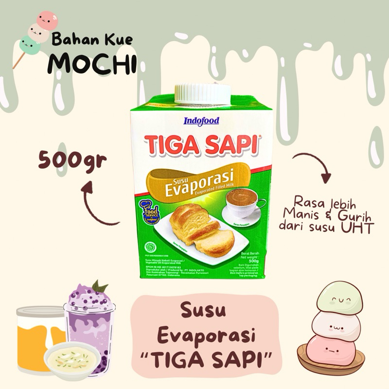 

Susu Evaporasi Tiga Sapi 500gr