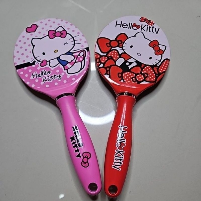 cermin gagang kecil kitty