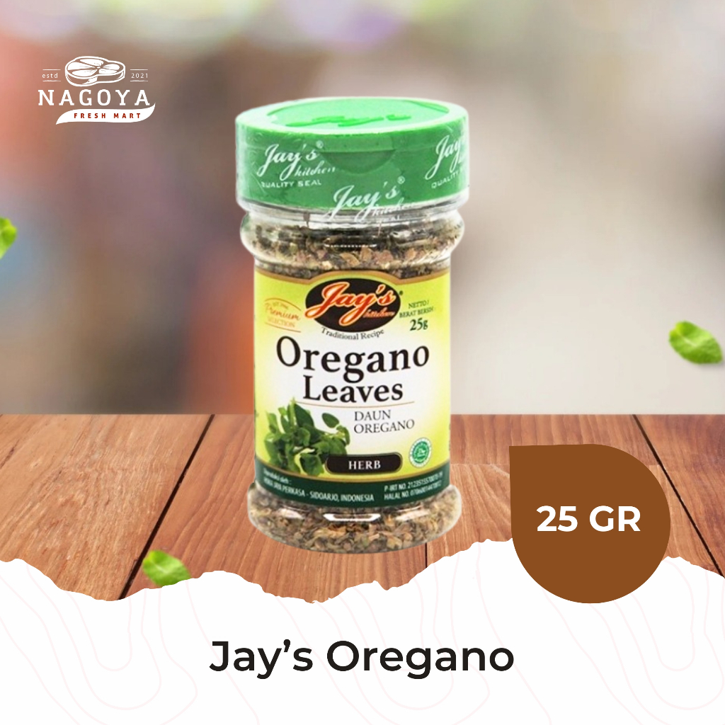 

Jay's Oregano - 25 GR | Grill Master | Bumbu Masak