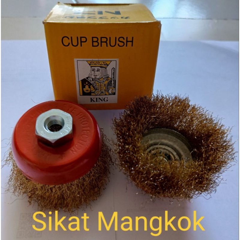 Sikat Mangkuk Kawat "KING" Cup Brush