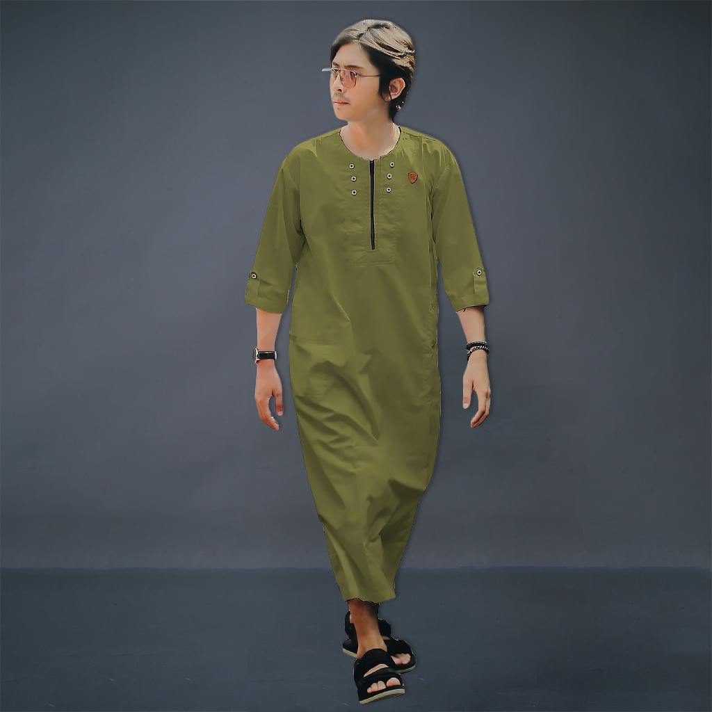 recommended kawan muslim - jubah pria dewasa/gamis pria dewasa/jubah gamis pria kawan muslim bahan