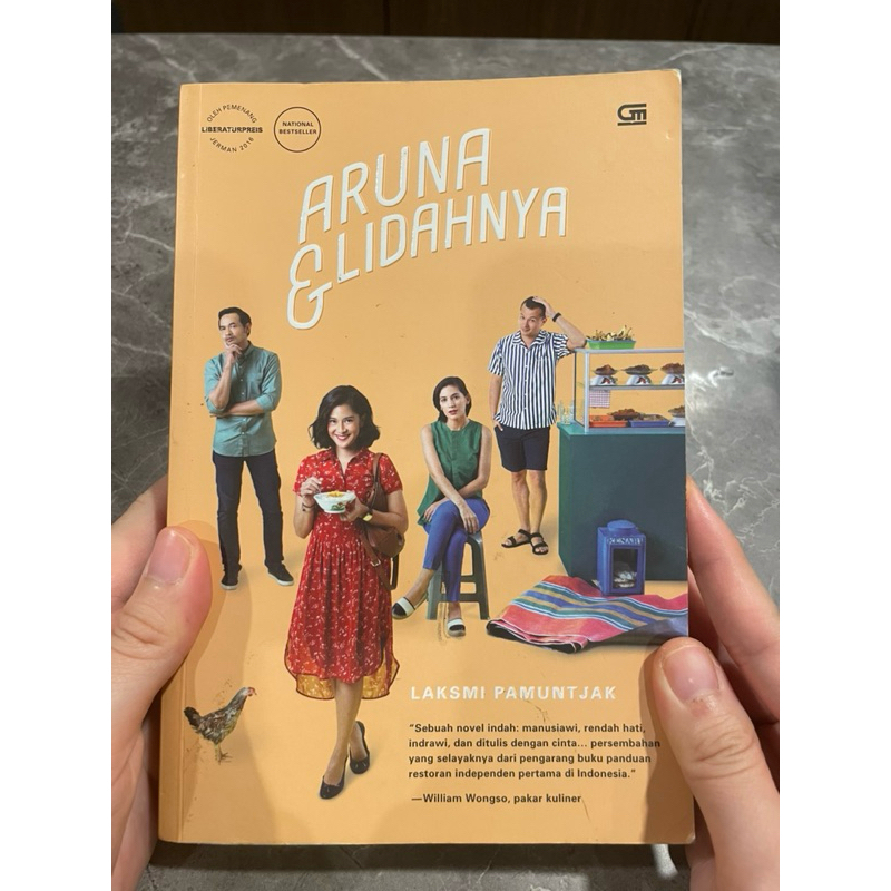 PRELOVED BUKU NOVEL ARUNA DAN LIDAHNYA