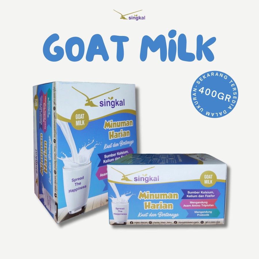 

SINGKAL | Susu Bubuk Kambing Premium