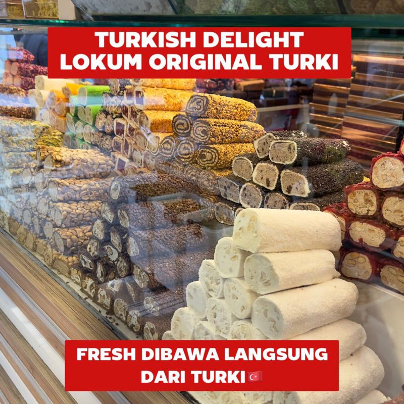 

Turkish Delight Lokum Kue Khas Turki Original Turkey 500 gr