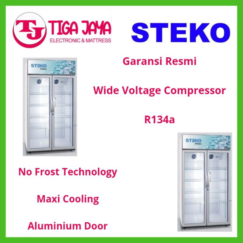 STEKO LG 750 SHOWCASE PENDINGIN MINUMAN 710 LITER STEKO LG750 LG-750