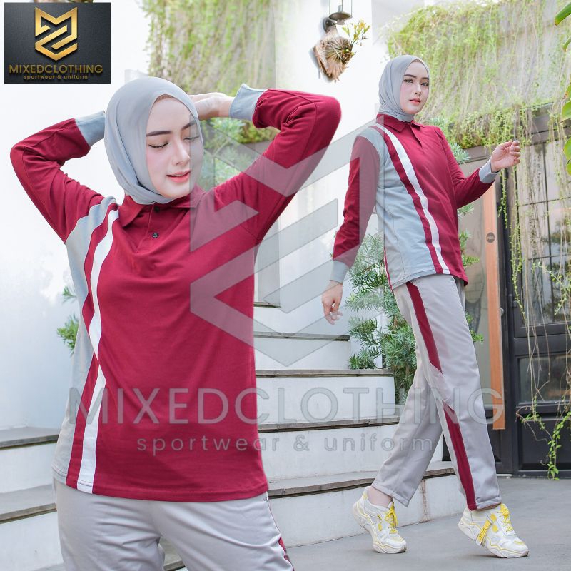 RB Baju Setelan Olahraga Uniseks/Setelan Olahraga Pria Wanita/Pakaian Olahraga Pria Wanita