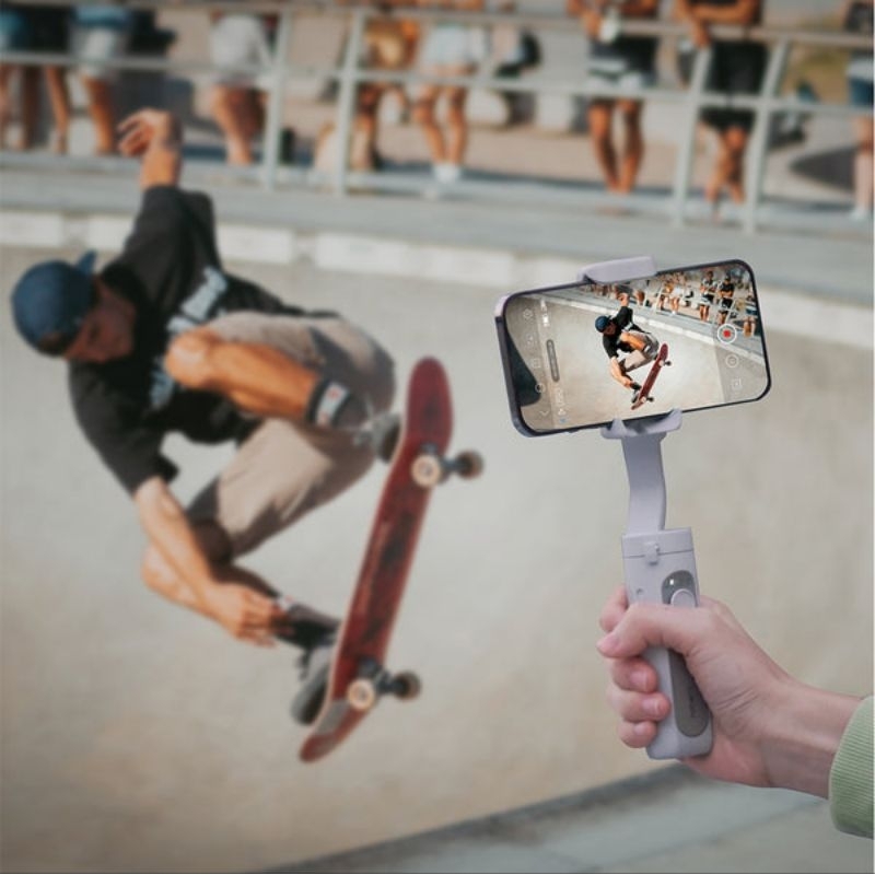 HOHEM PHONE GIMBAL STABILIZER ISTEADY XE KIT WHITE ORIGINAL IPHONE SAMSUNG REDMI OPPO