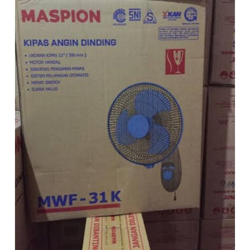 Kipas dinding 12inch merk maspion