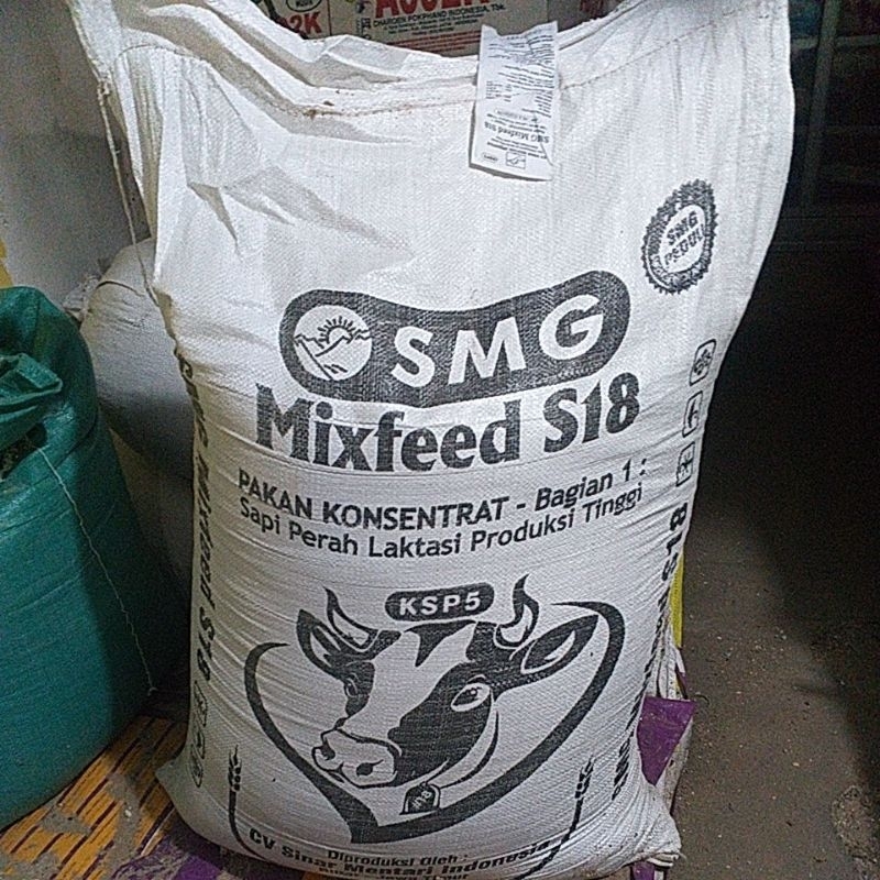 SMG S18 MIXFEED PAKAN SAPI PERAH LAKTASI PRODUKSI TINGGI HARGA PER KILO