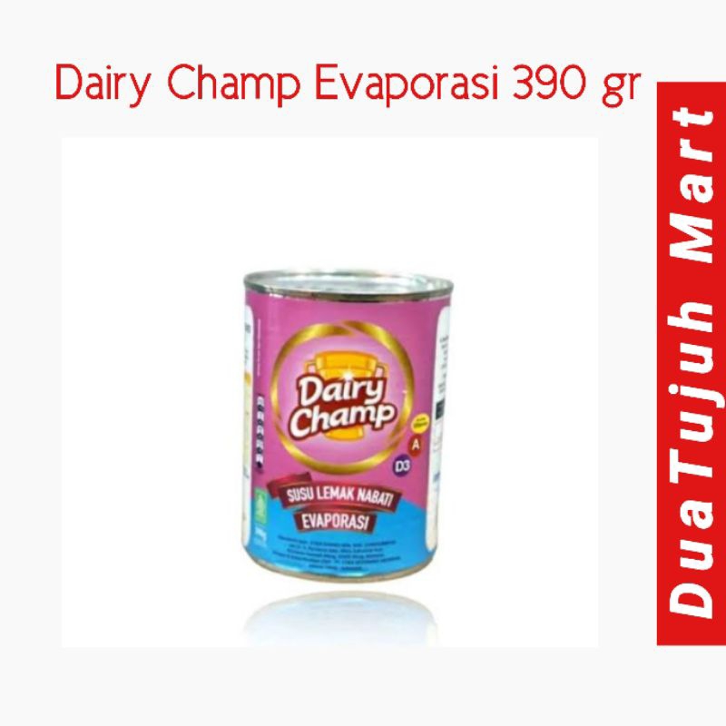 

Susu EVAPORASI Dairy Champ 390 gram