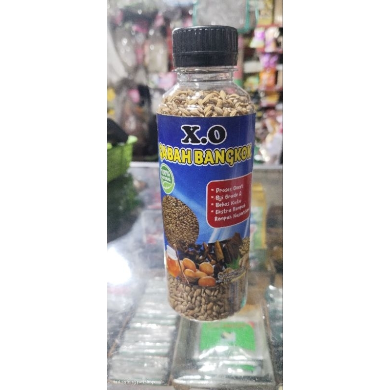 GABAH BANGKOK X.O porses matang + rempah Untuk burung kenari lovebird mozambik blackstroat sanger br
