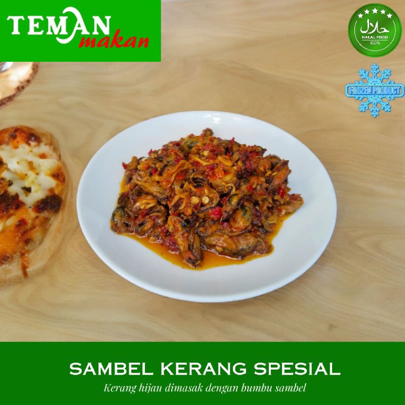 

Teman Makan Sambel Kerang Spesial - Lauk Instan - Praktis- Frozen Food