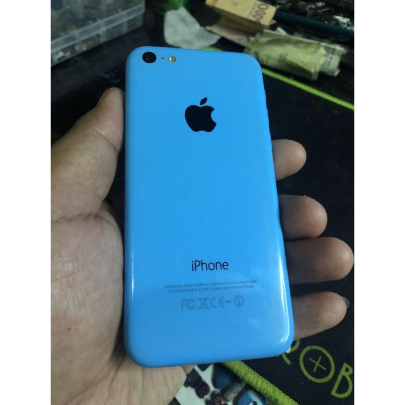MESIN iphone 5c kondisi bypass dan masuk menu