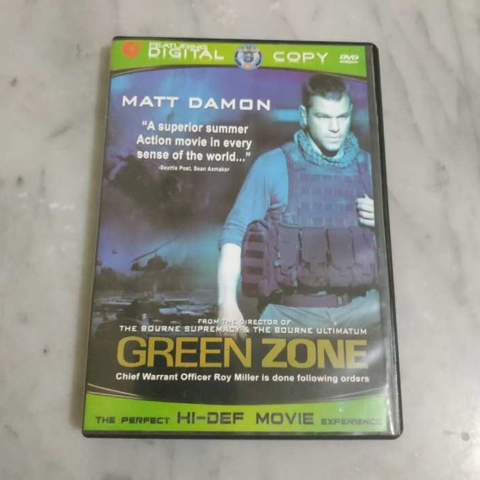 DVD Green Zone - Film Aksi