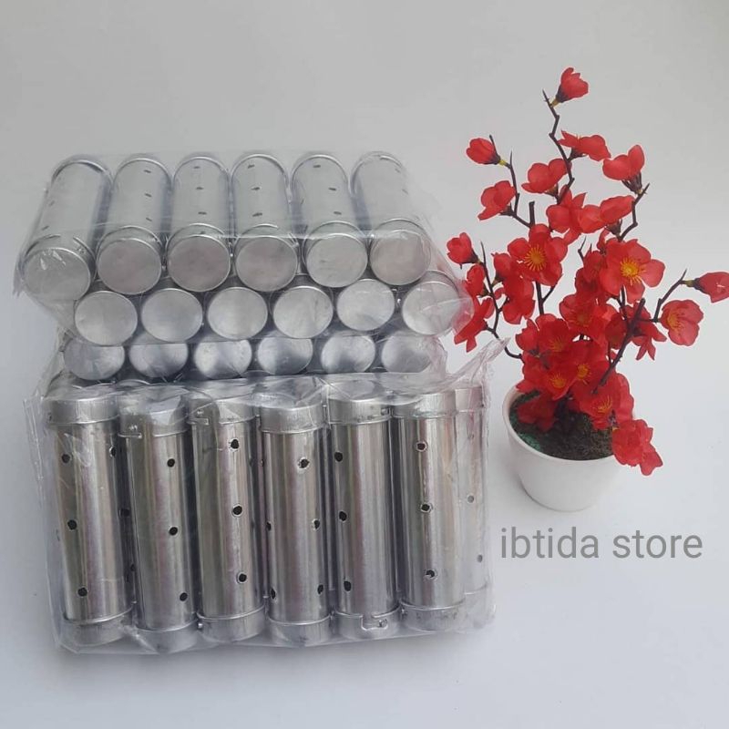 Cetakan Lontong Pro Stainless Bahan Tebal  12 pcs