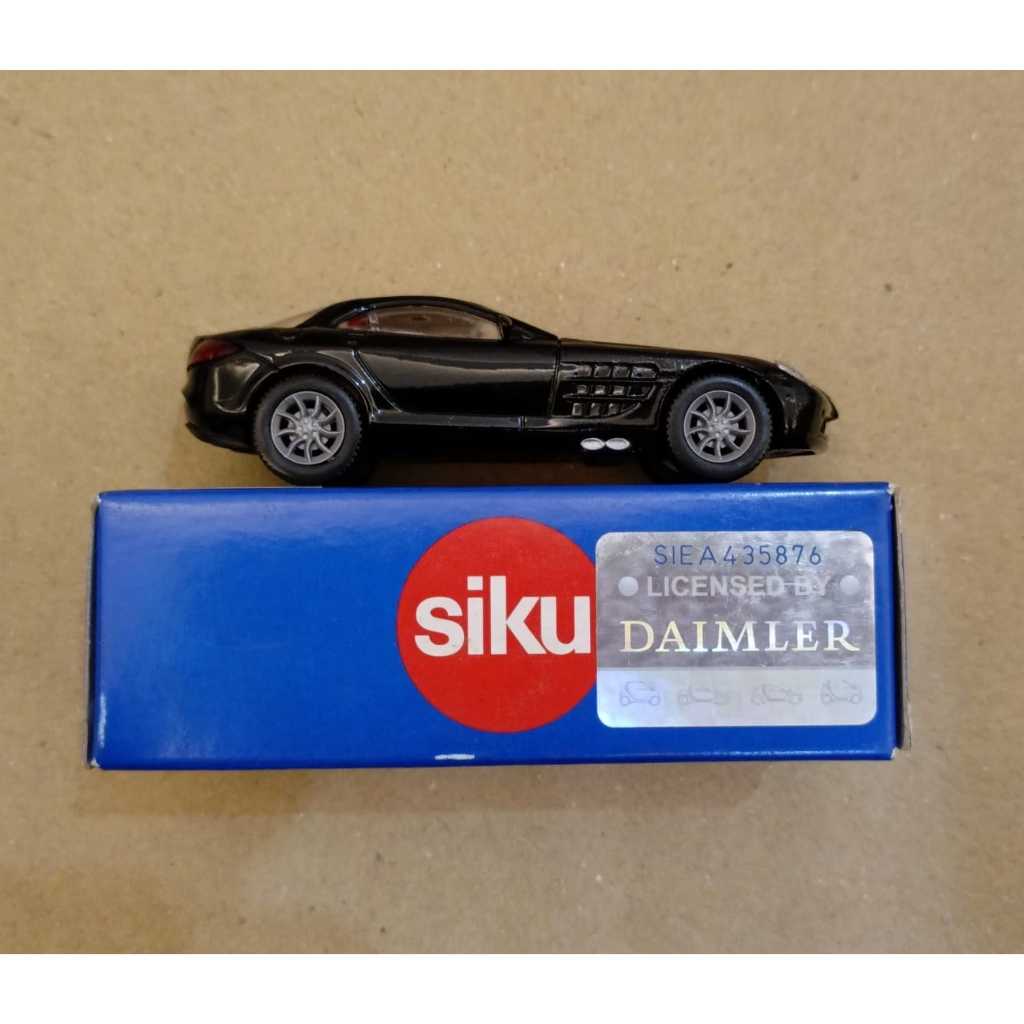DIECAST SIKU MERCEDES SLR MCLAREN HITAM MAISTO NISSAN GTR R35 BAN KARET