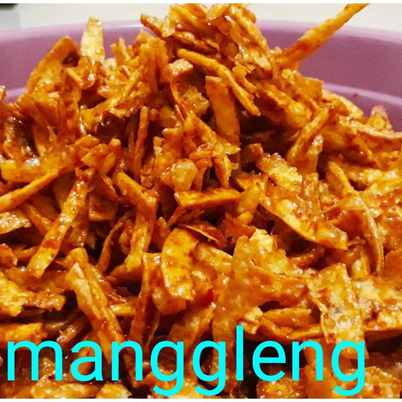 

keripik manggeng singkong pedas manis ½kg