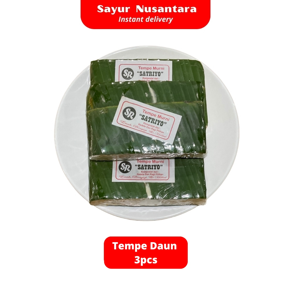 

Tempe Daun 3 Pcs - Sayur Nusantara