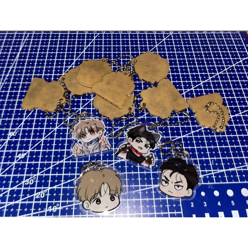 couple jinx keychain, Jaekyung and Kimdan keychain