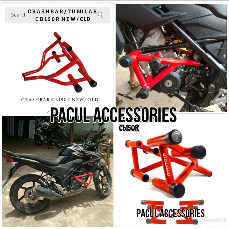 Crashbar  Tubular Cb150r New, Cb150r Old, Cb150x, Cb150r StreetFire, Cb150r V2