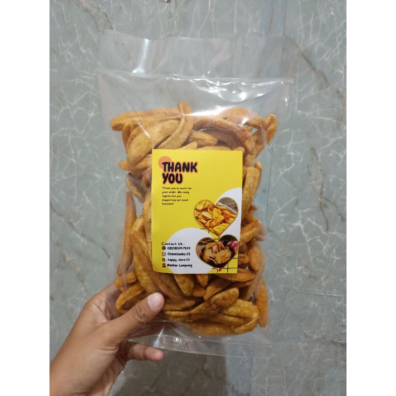 

Keripik Pisang Stik Asli Lampung 500gr