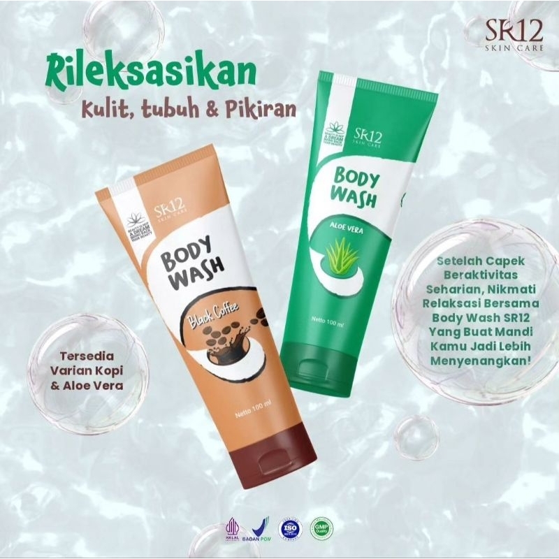 Body Wash SR12 Sabun Mandi SR12