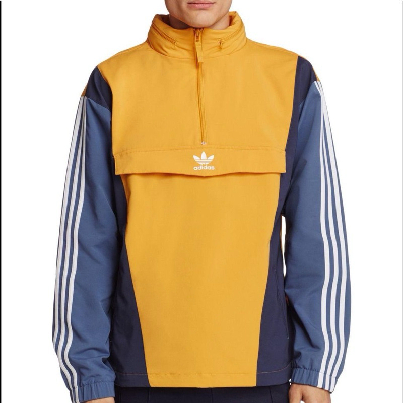 Adidas Blocked Anorak Windbreaker in Men’s